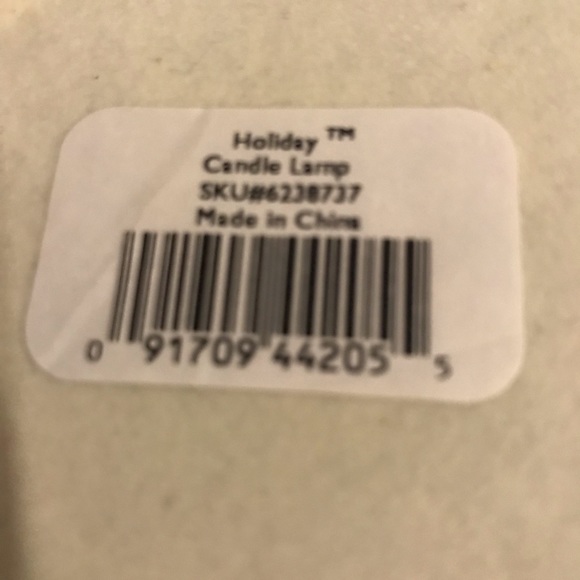 Lenox ~ Holiday Tea light Candle Lamp ~ Holly & Berry w/Gold Trim ~ EUC - Picture 5 of 7